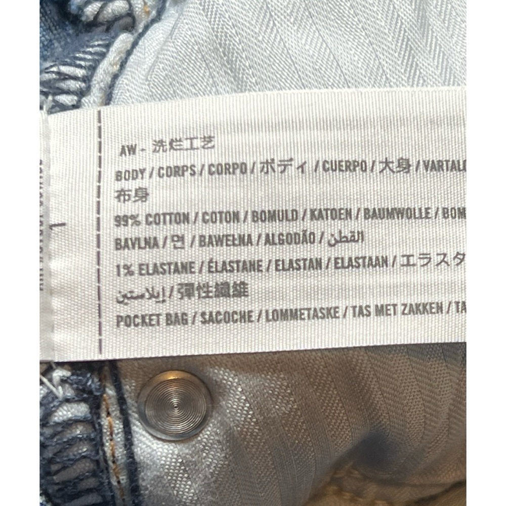 Abercrombie & Fitch The 90’s Relaxed High Rise jeans waist 27” NWT $90 - Picture 13 of 13
